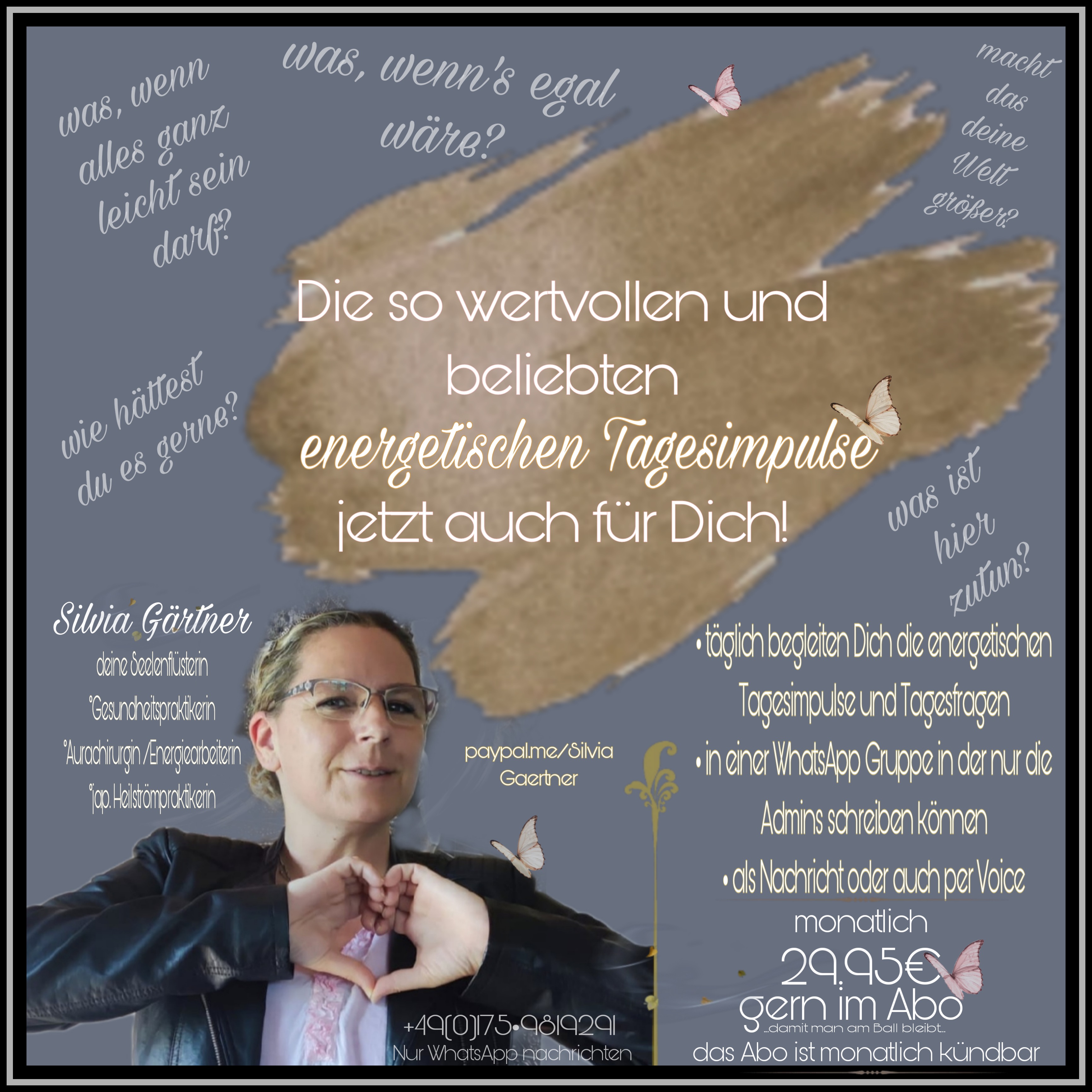 deine Seelenflüsterin silviagaertner.de Über mich